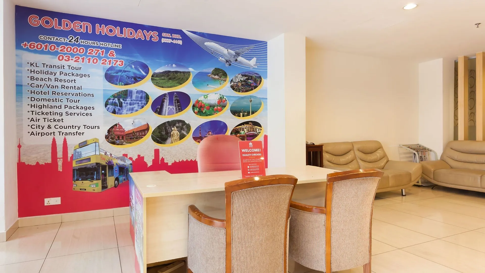 Zen Rooms My Hotel @ Bukit Bintang Kuala Lumpur 2*,